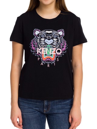 Чорна футболка KENZO : фото 5 - Invogue